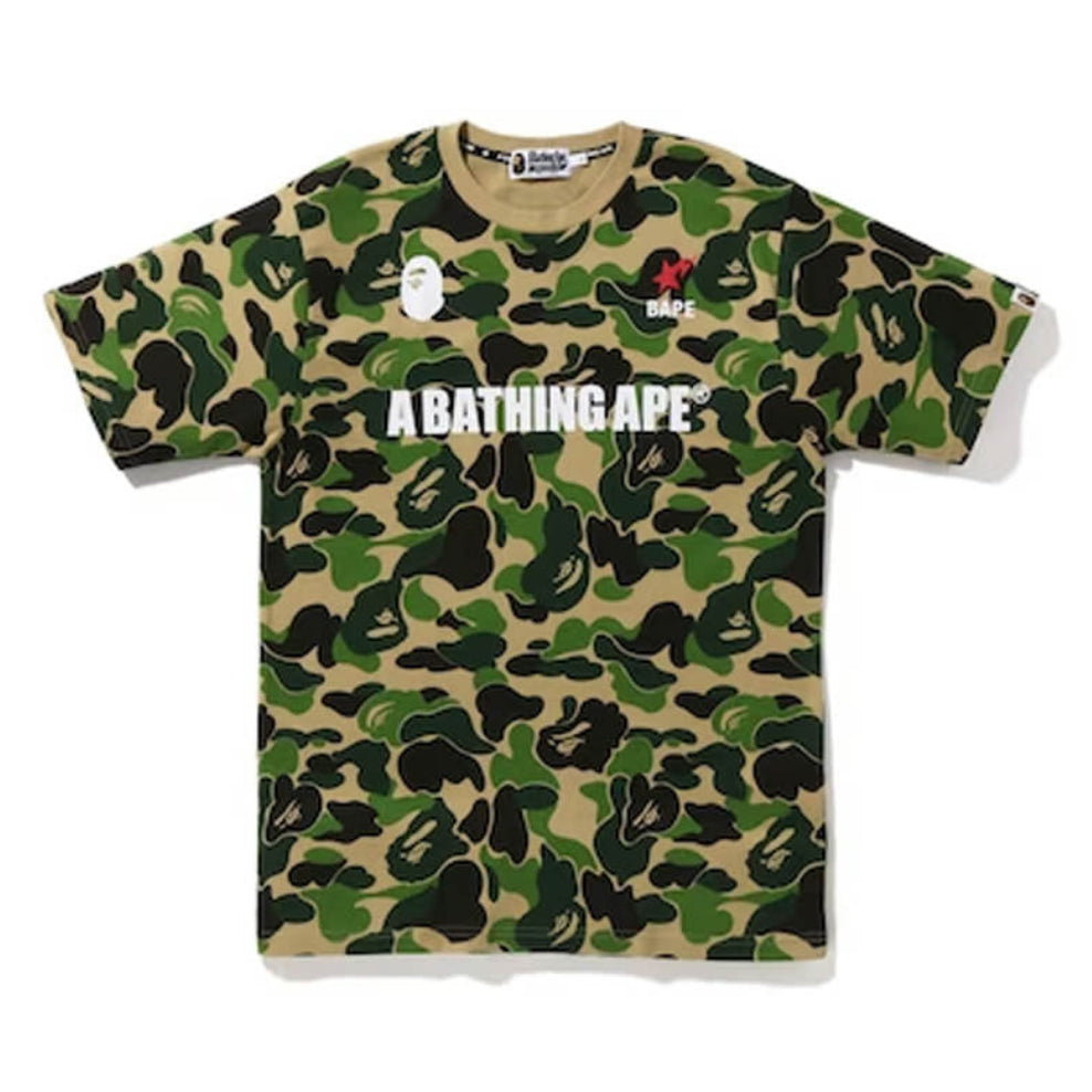 BAPE Big ABC Camo A Bathing Ape Tee (GREEN)