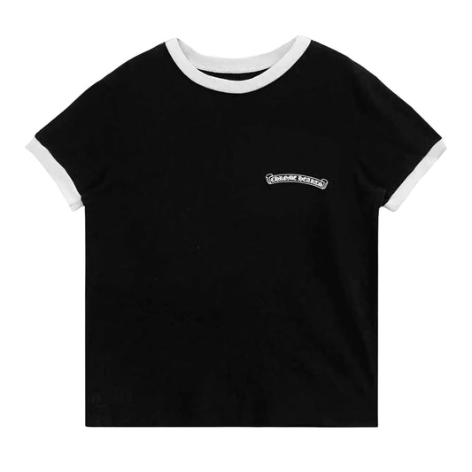 Chrome Hearts Roller Skate Horseshoe T-Shirt (BLACK)