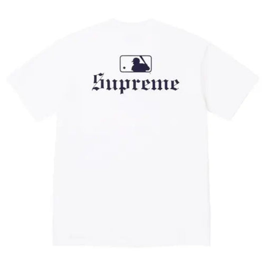 Supreme x MLB 球队 T恤 (白色)