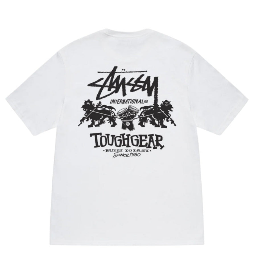 Stussy Tee Tough Gear (WHITE)