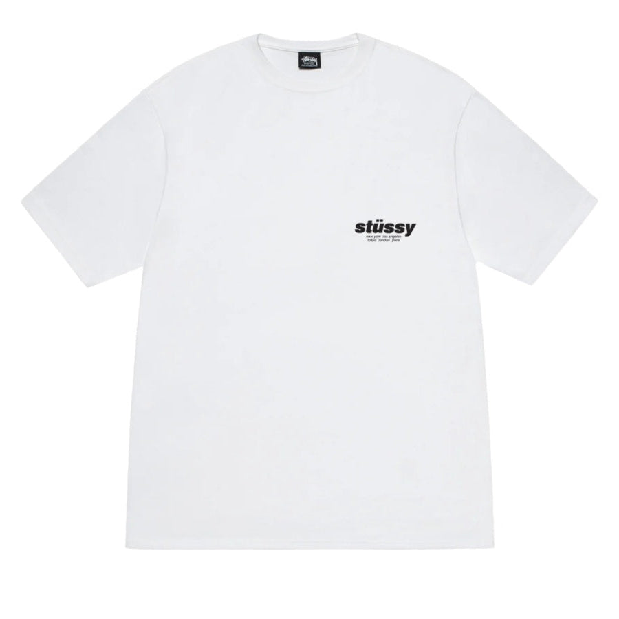 Stussy Tee Rollers (WHITE)