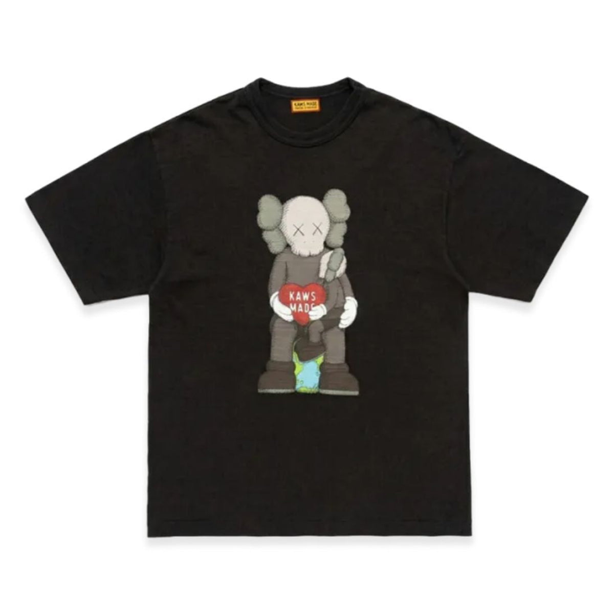 Human Made X KAWS Made Graphic T-Shirt Bangkok Store Exclusive (BLACK)
