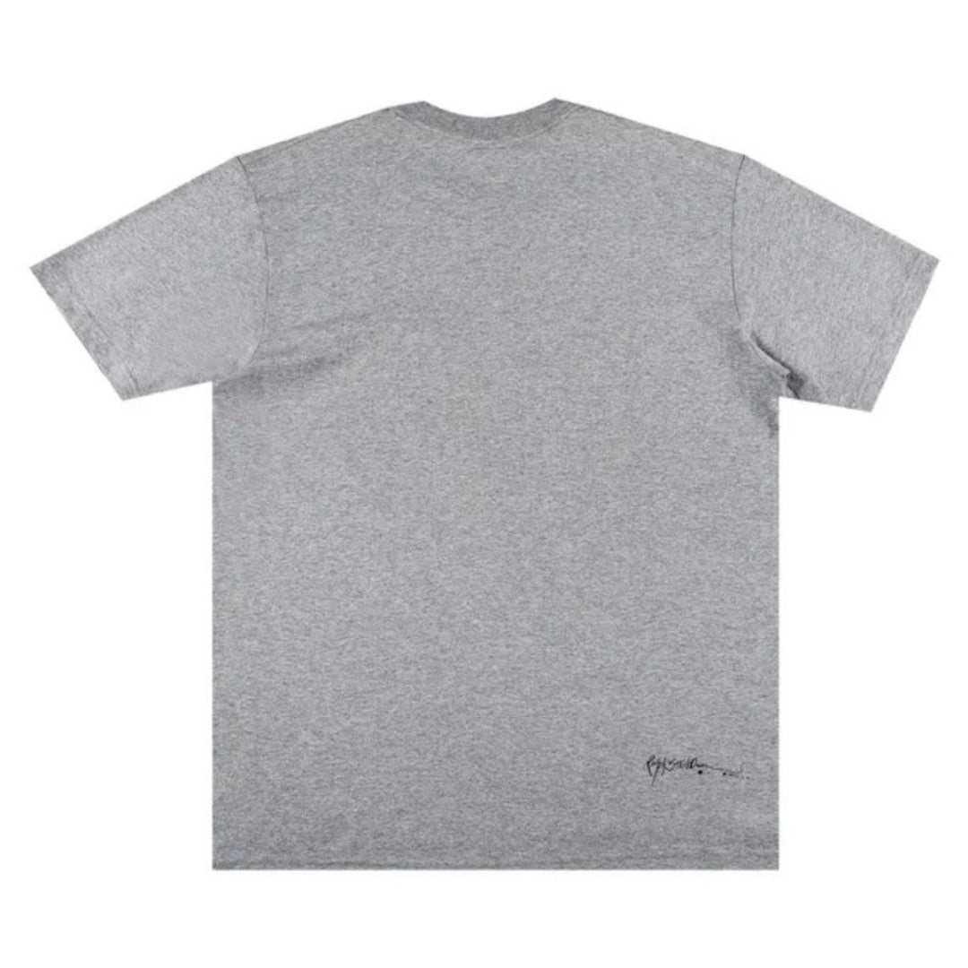 Supreme Ralph Steadman Box Logo Tee (HEATHER GRETY)