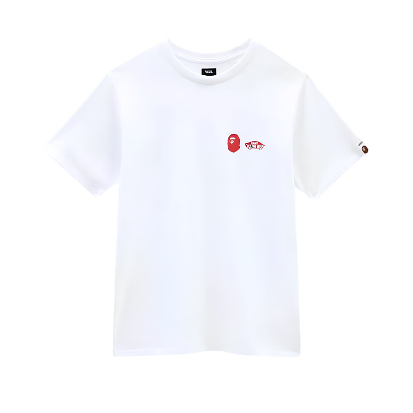 BAPE x Vans Multi Camo SK8-HI Tee (WHITE)
