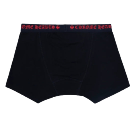 Chrome Hearts Boxer Brief Shorts (BLACK/RED)