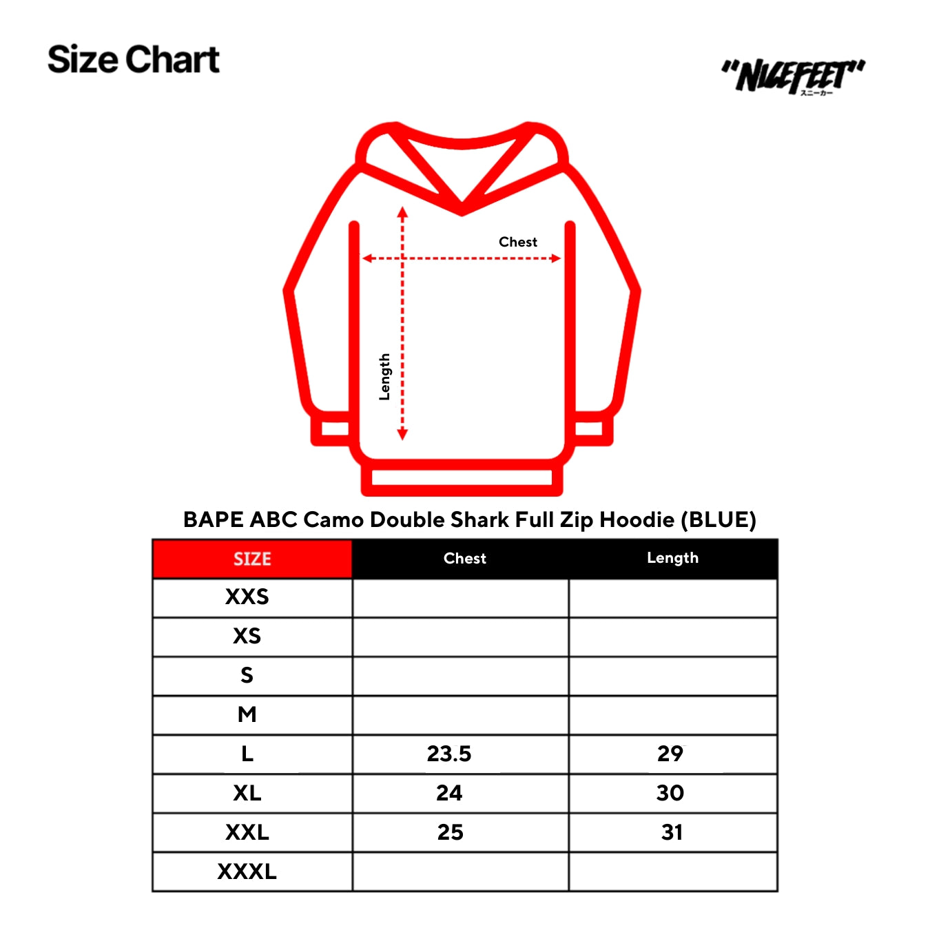 BAPE ABC Camo Double Shark Full Zip Hoodie (BLUE)