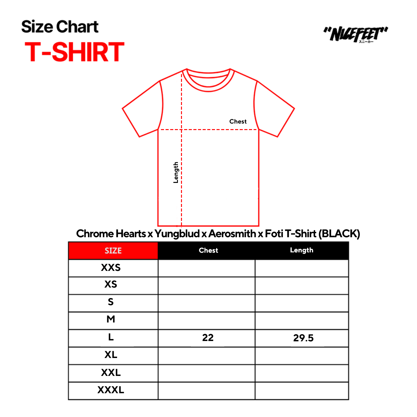 Chrome Hearts x Yungblud x Aerosmith x Foti T-Shirt (BLACK)