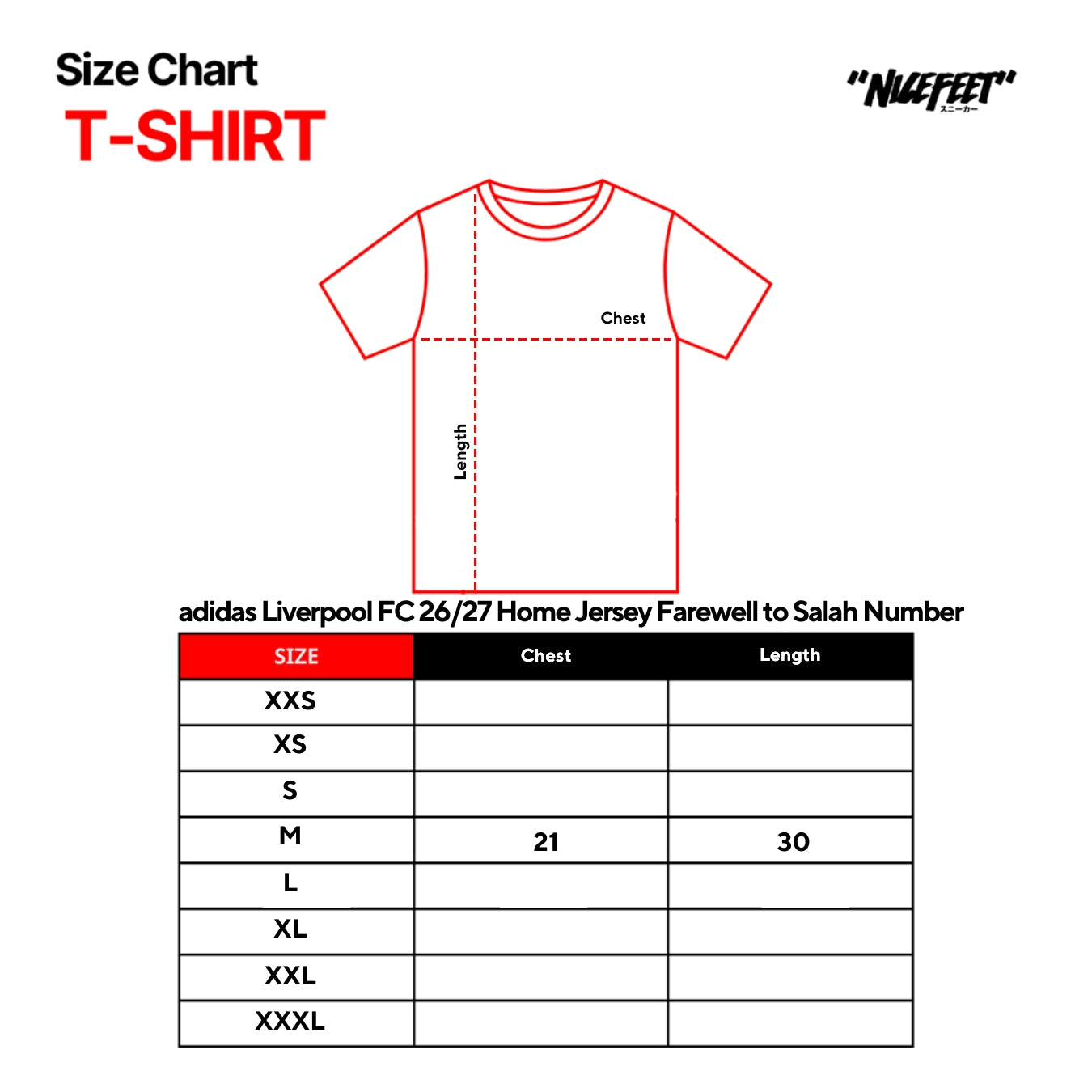 adidas Liverpool FC 26/27 Home Jersey Farewell to Salah Number
