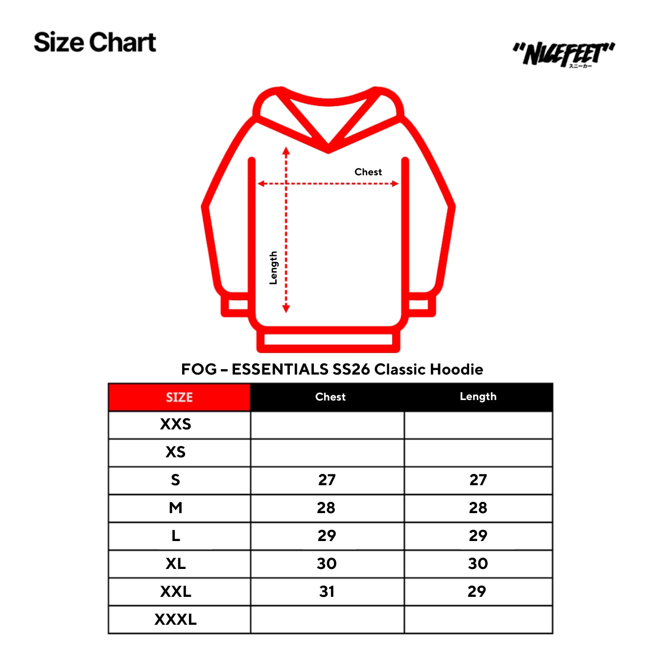 FOG – ESSENTIALS SS26 Classic Hoodie (VINTAGE BLACK)
