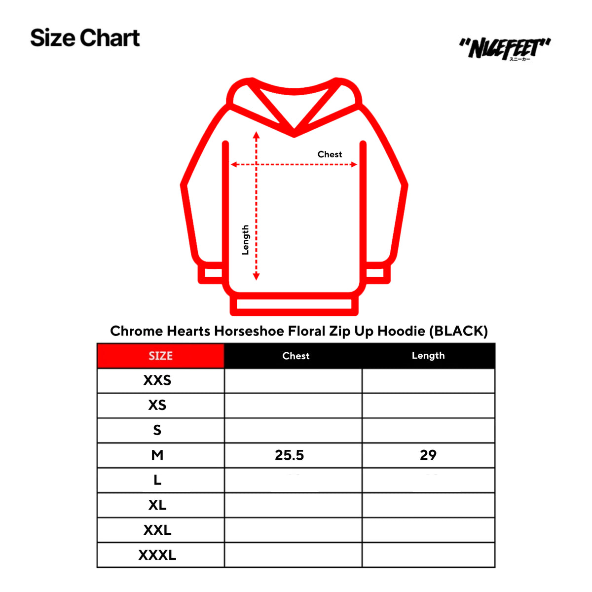 Chrome Hearts Horseshoe Floral Zip Up Hoodie (BLACK)