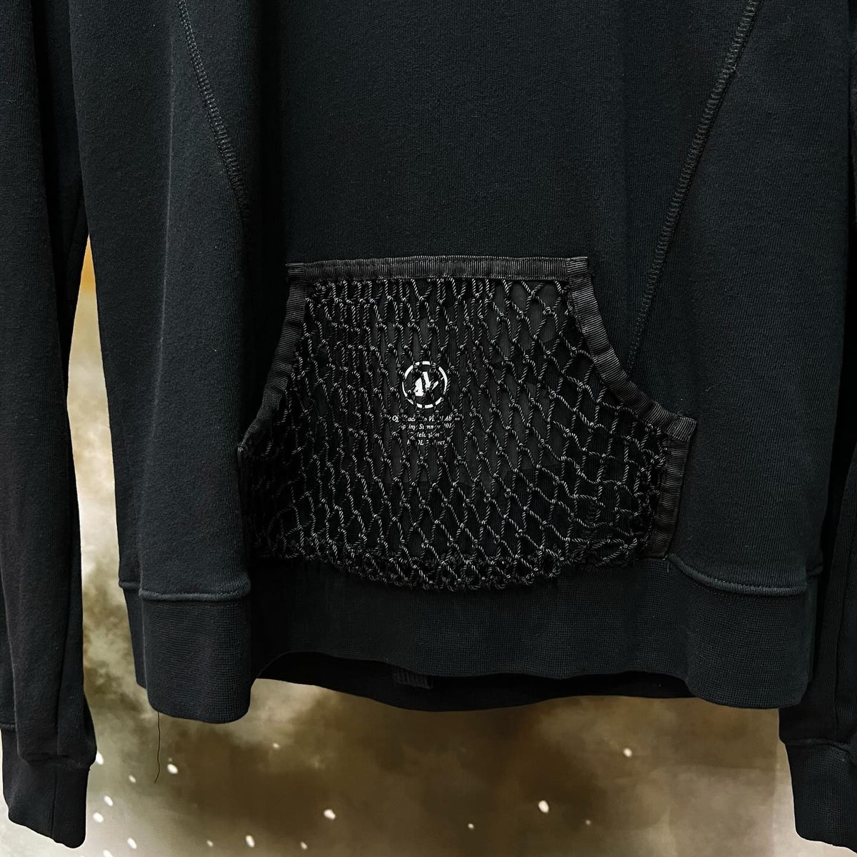 OFF-WHITE X Fragment Off Black Hoodie (BLACK)
