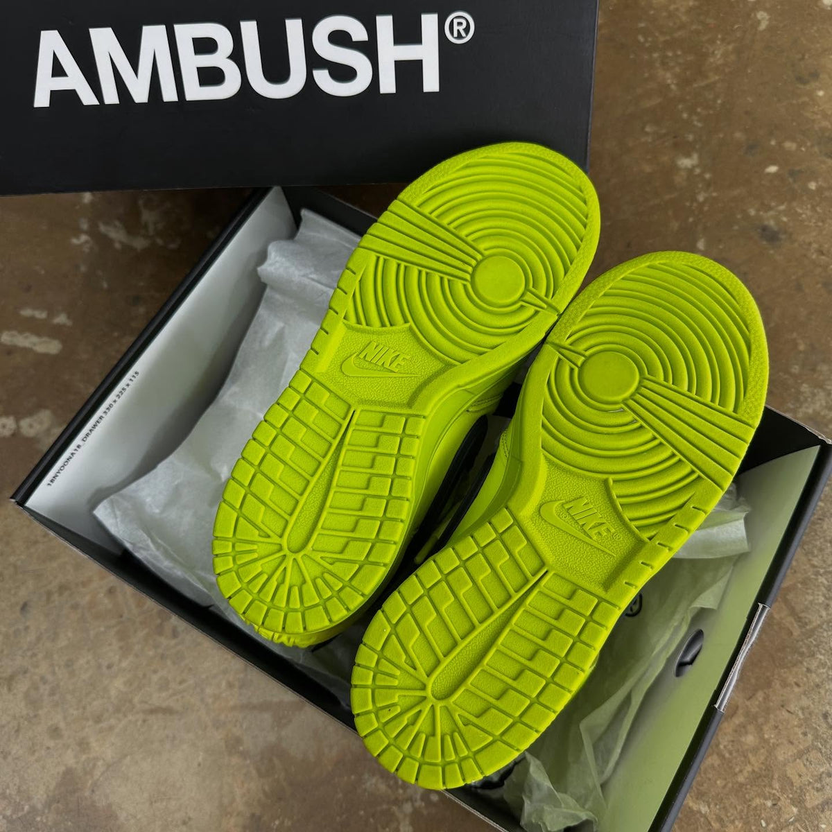 Nike Dunk High AMBUSH Flash “Lime”