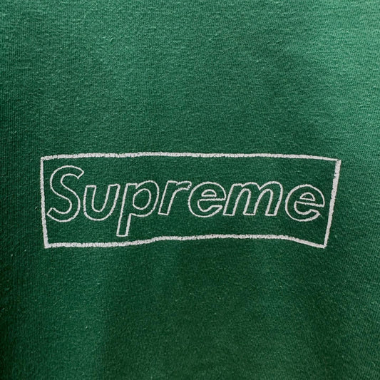 Supreme Kaws Chalk Box Logo (GREEN)
