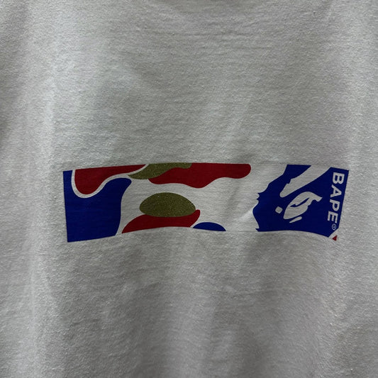 BAPE Store Bangkok 4th Anniversary Box Logo Tee (WHITE)