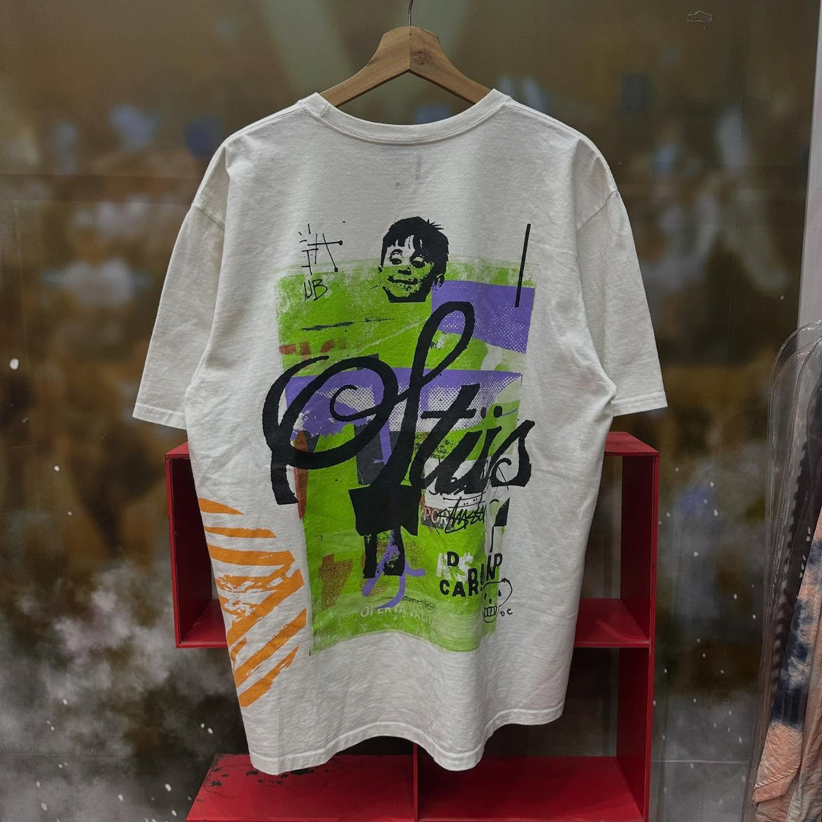Stussy Tee Carson Dino (WHITE)