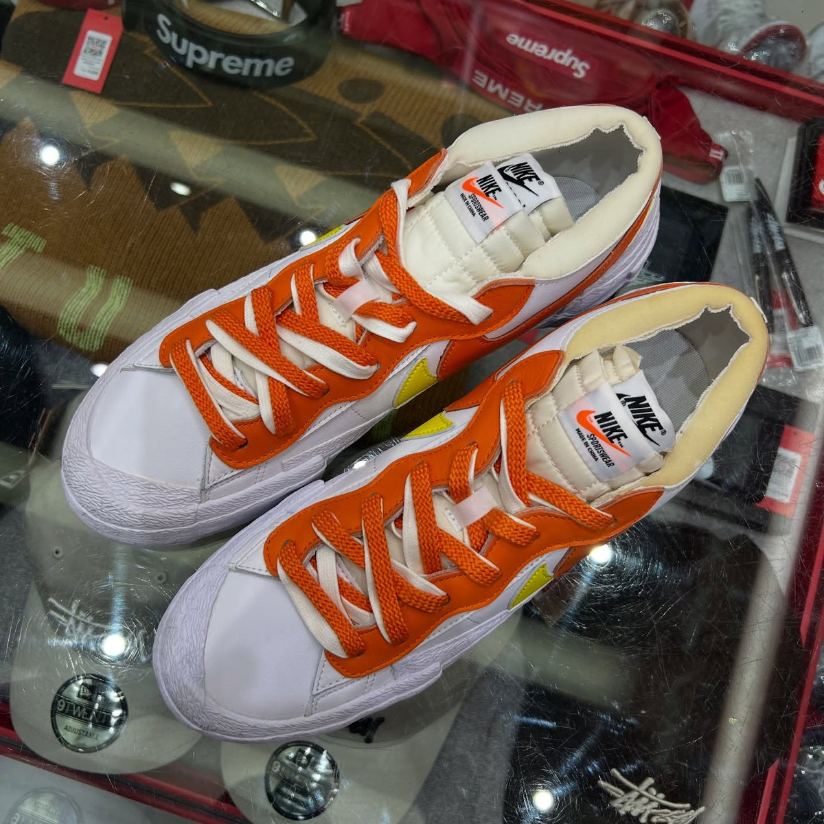 Nike Blazer Low x Sacai ‘Magma Orange’