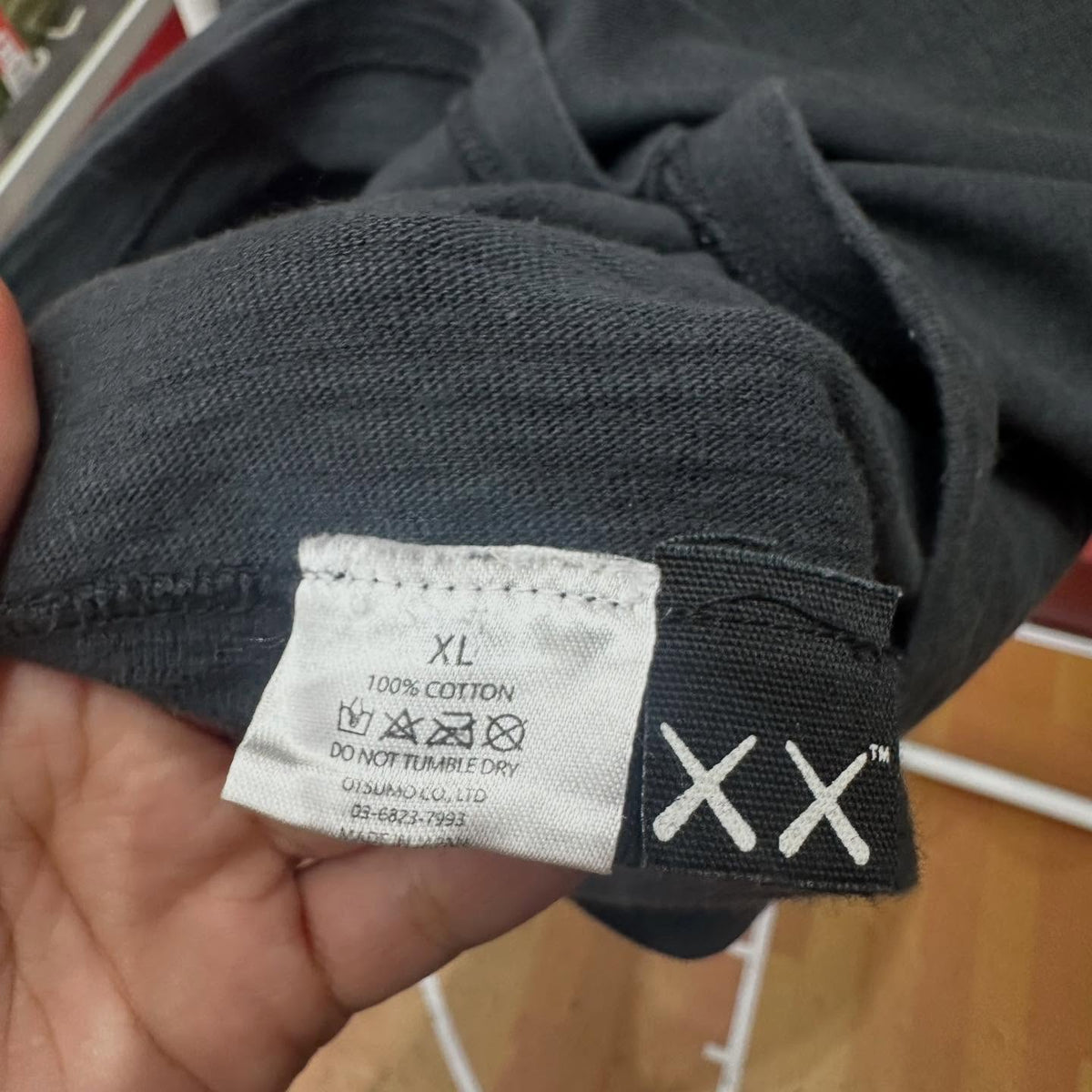 Human Made Kaws Made Graphic T-shirt #3 (BLACK)