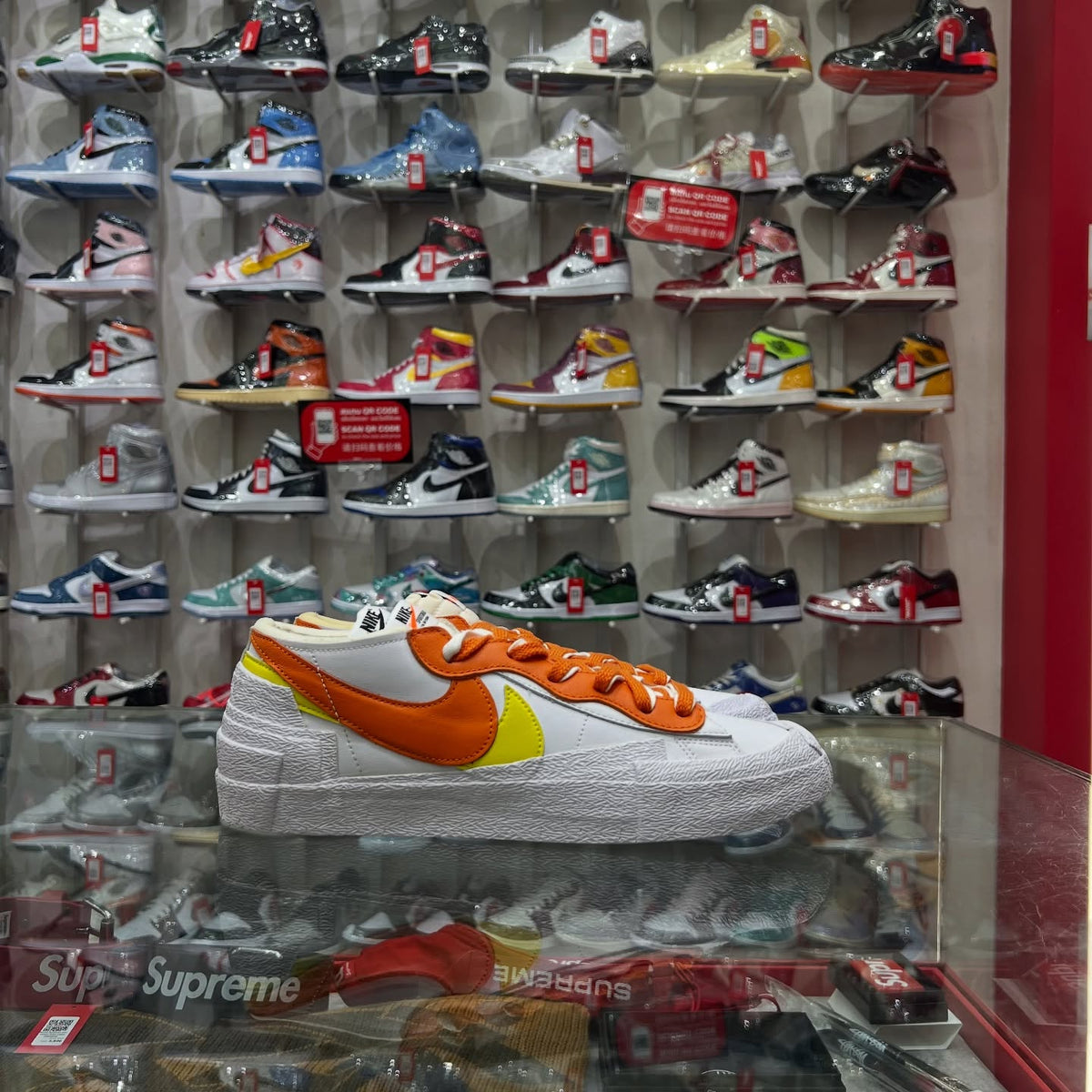 Nike Blazer Low x Sacai ‘Magma Orange’