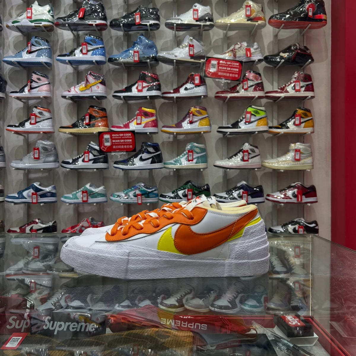 Nike Blazer Low x Sacai ‘Magma Orange’
