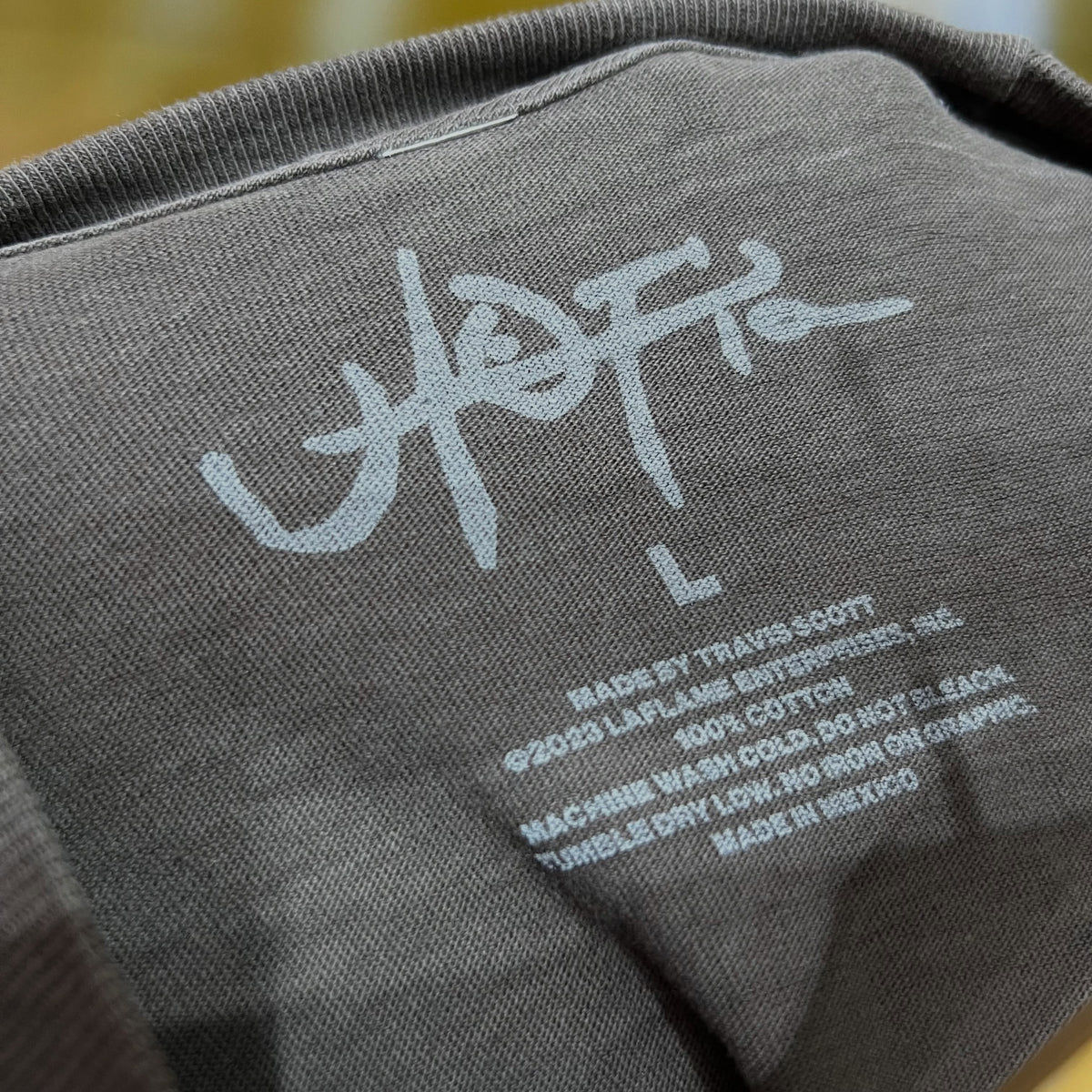Travis Scott Utopia Tee (BROWN)