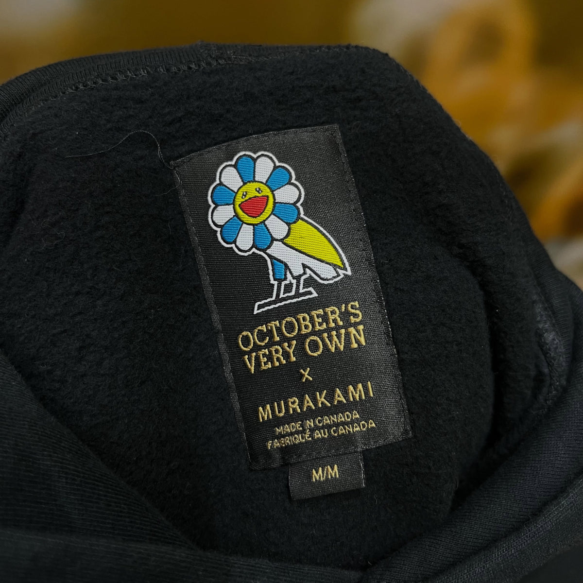 Takashi Murakami X OVO Hoodie (BLACK)
