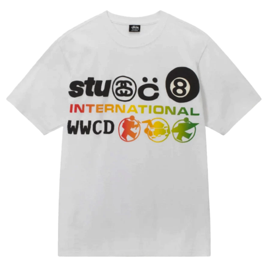 Stussy X Cactus Flea Market Tee International (WHITE)