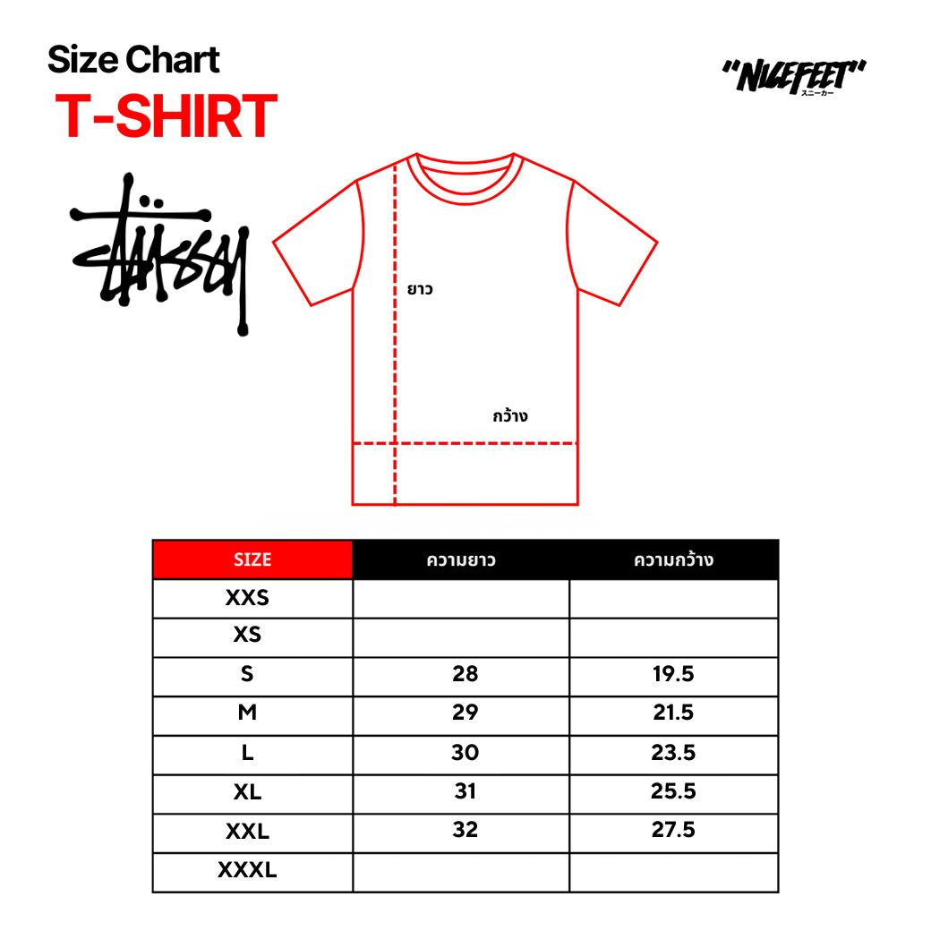 Stussy Tee Basic Stussy (BLACK)