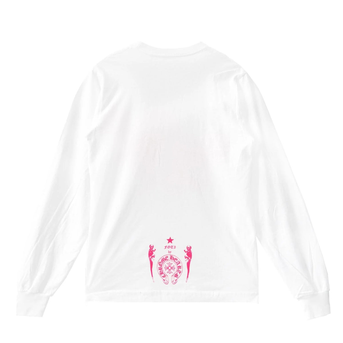 Chrome Hearts x Foti Miss Lerlene L/S T-Shirt (WHITE/PINK)