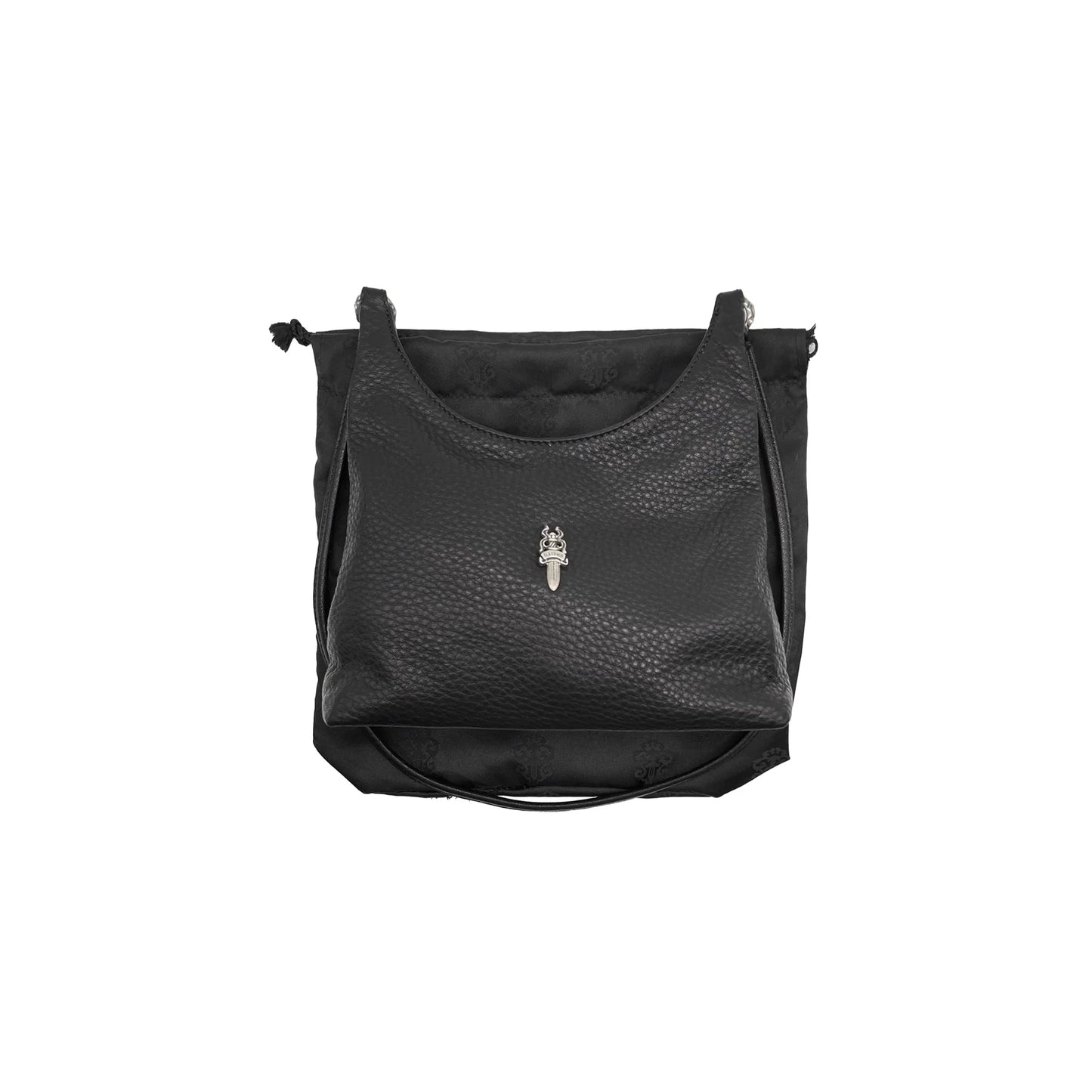 Chrome Hearts 手提包 Viv 银色匕首(黑色)