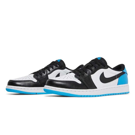 Nike Jordan 1 Retro Low OG สีดำ Dark Powder Blue