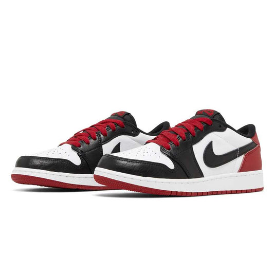 Nike Jordan 1 Retro Low OG นิ้วเท้าสีดำ (2023) (GS)