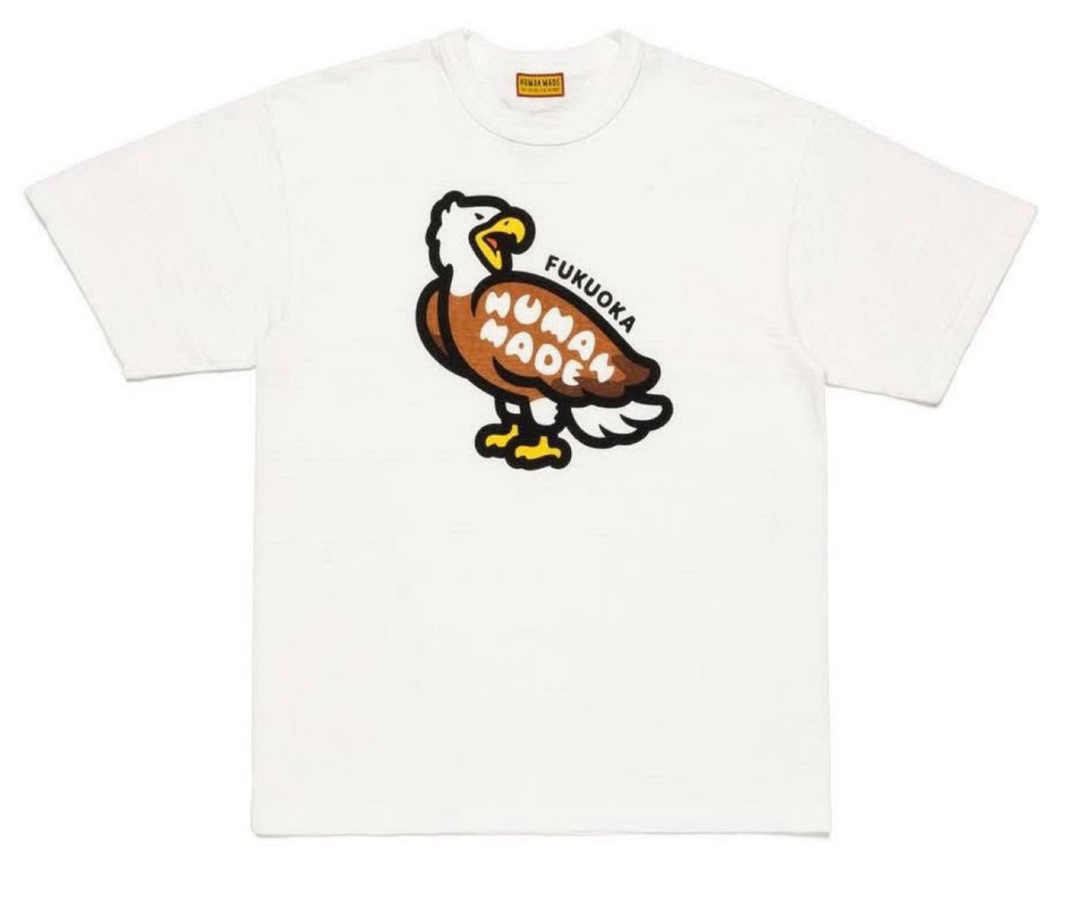 Human Made Animal Graphic T-Shirt Limited Fukuoka HM29CS064 (WHITE)