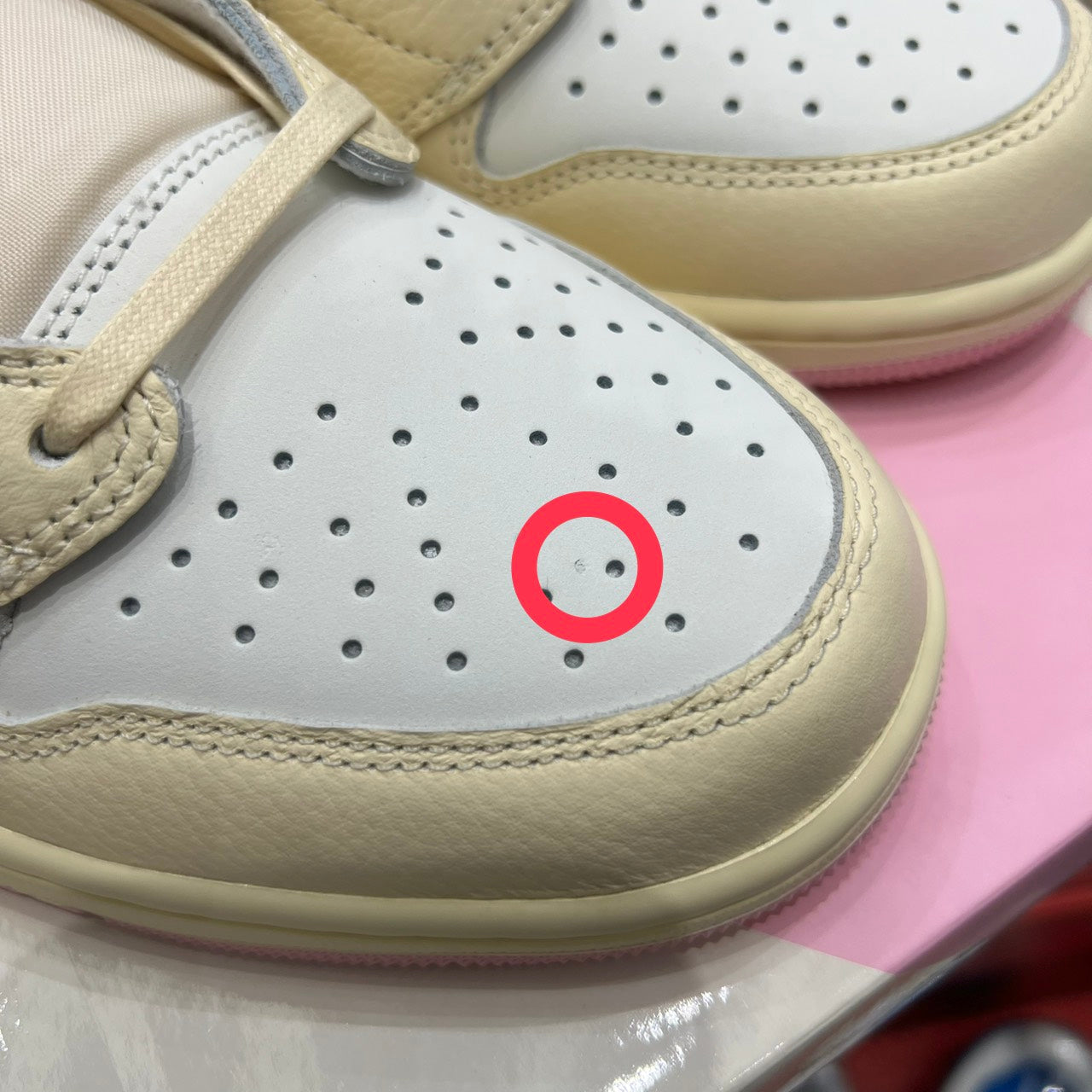 Nike Jordan 1 Retro Low OG SP x Travis Scott Muslin Pink