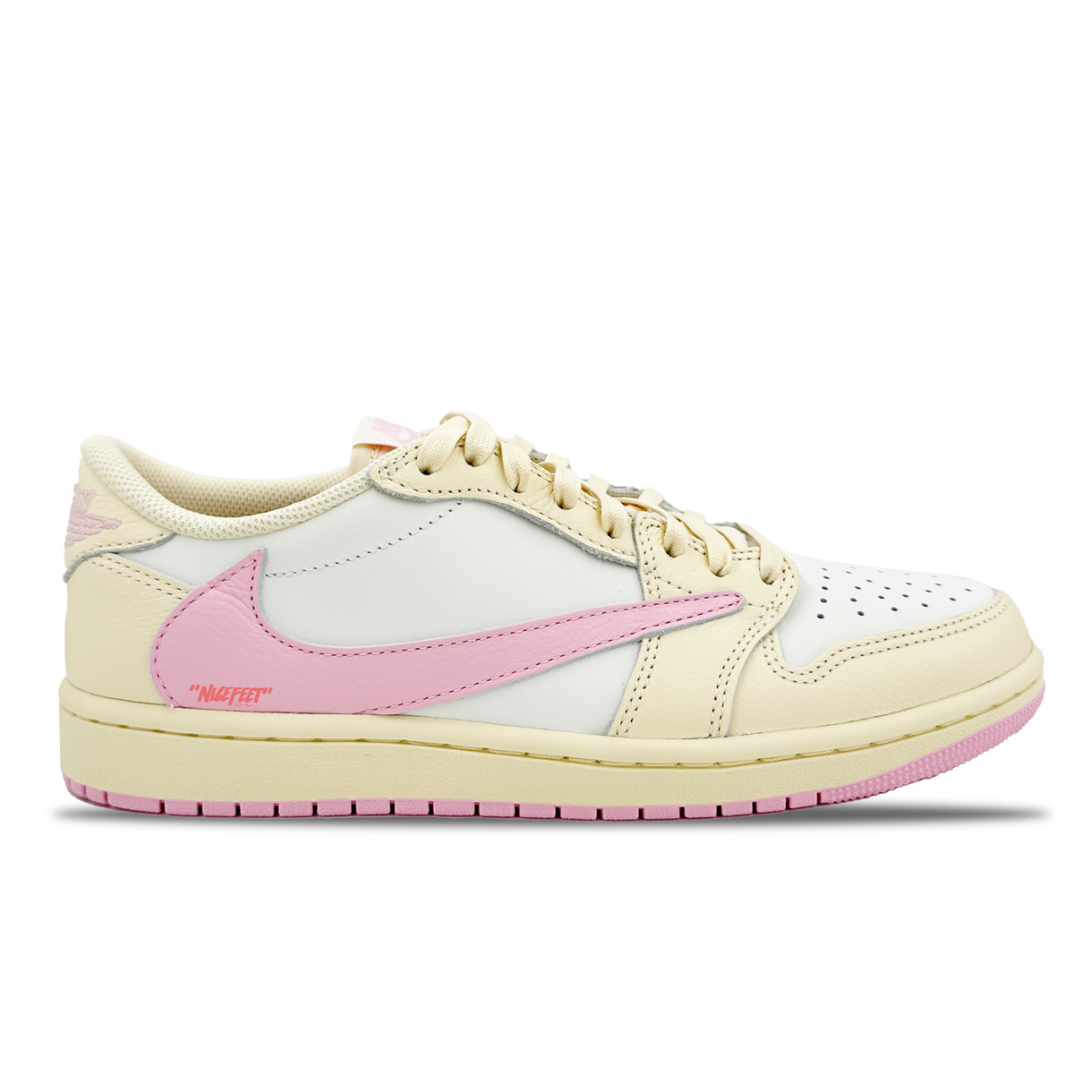 Nike Jordan 1 Retro Low OG SP x Travis Scott Muslin Pink