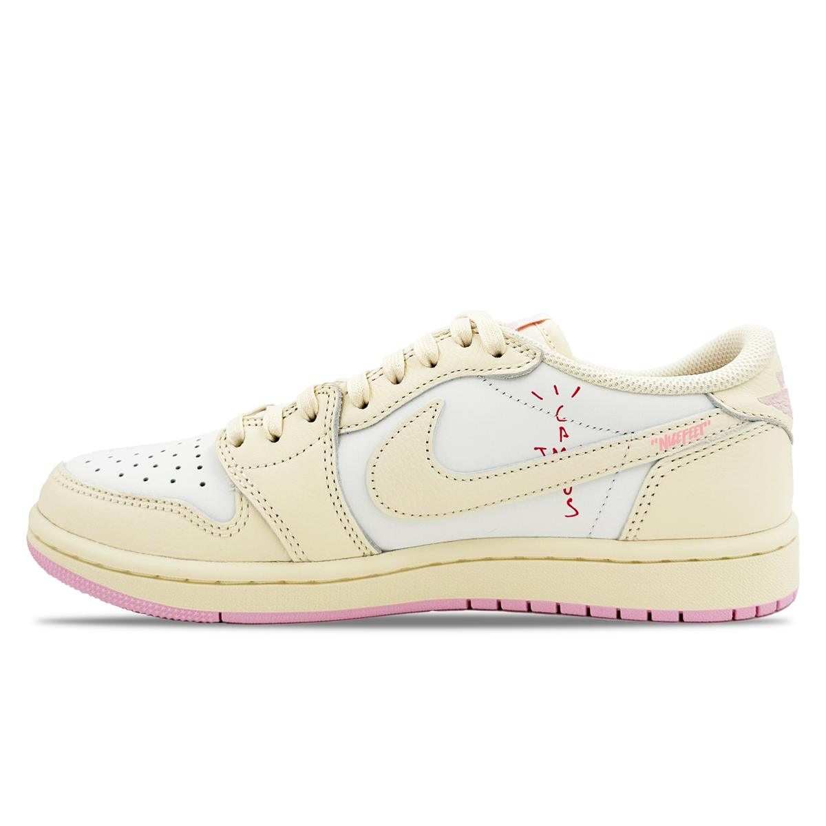 Nike Jordan 1 Retro Low OG SP x Travis Scott Muslin Pink