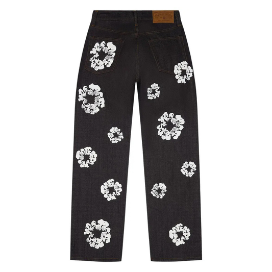 Denim Tears Straight Cotton Wreath Denim Pant (SELVEDGE)