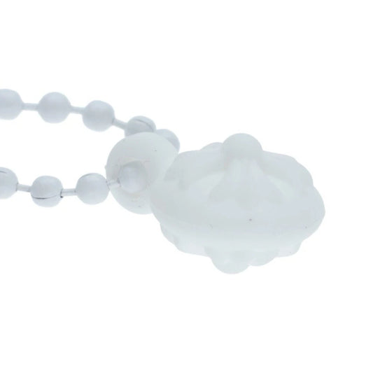 Chrome Hearts Crossball Charm Rubber Sillicon (WHITE)