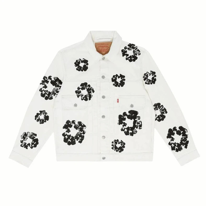 Denim Tears X Levi's Jacket (WHITE)
