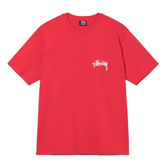 Stussy T恤 模糊骰子 (红色)