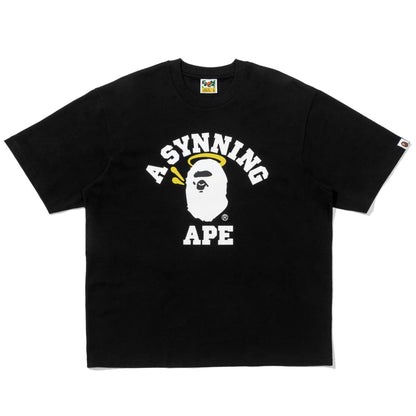 Bape x Spotify x Syna By Central Cee College Tee (BLACK)