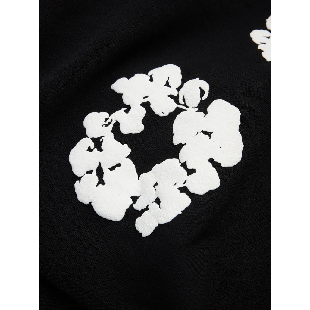 Denim Tears Cotton Wreath Sweatshorts (BLACK)