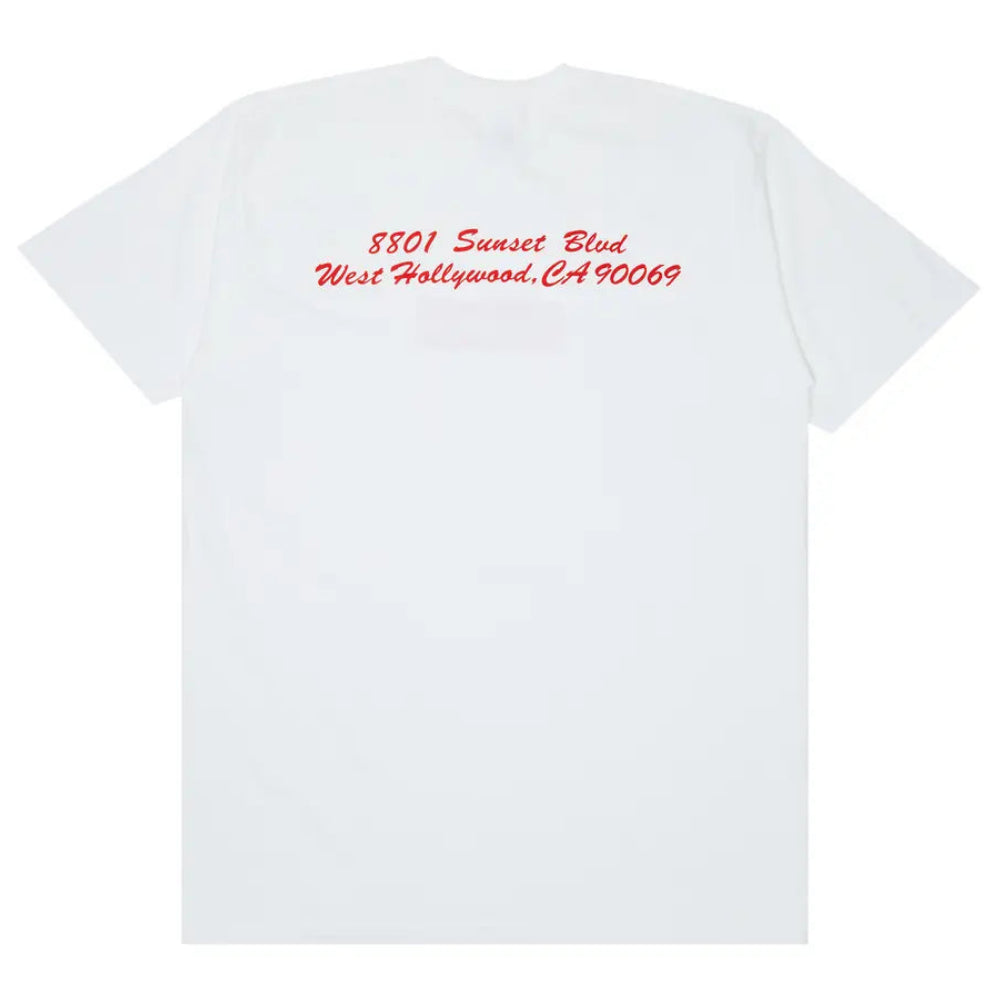 Supreme West Hollywood Box Logo Tee (WHITE)