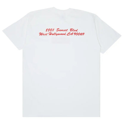 Supreme West Hollywood Box Logo Tee (WHITE)