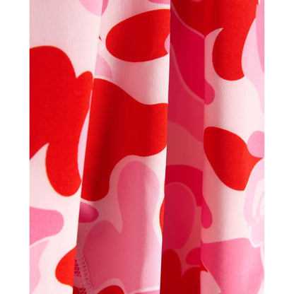 adidas x BAPE Football Leggings Slim Shorts (PINK)
