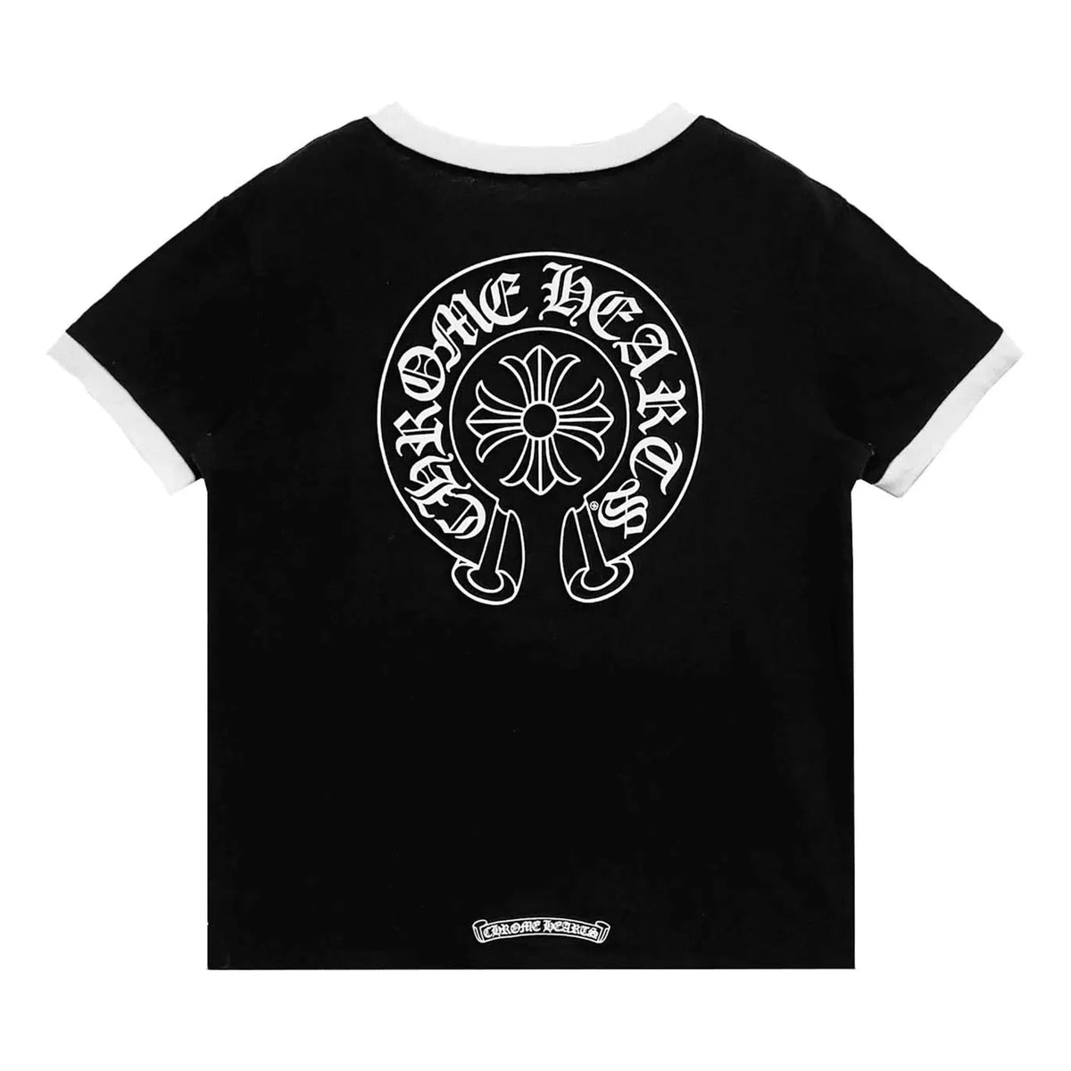 Chrome Hearts Roller Skate Horseshoe T-Shirt (BLACK)