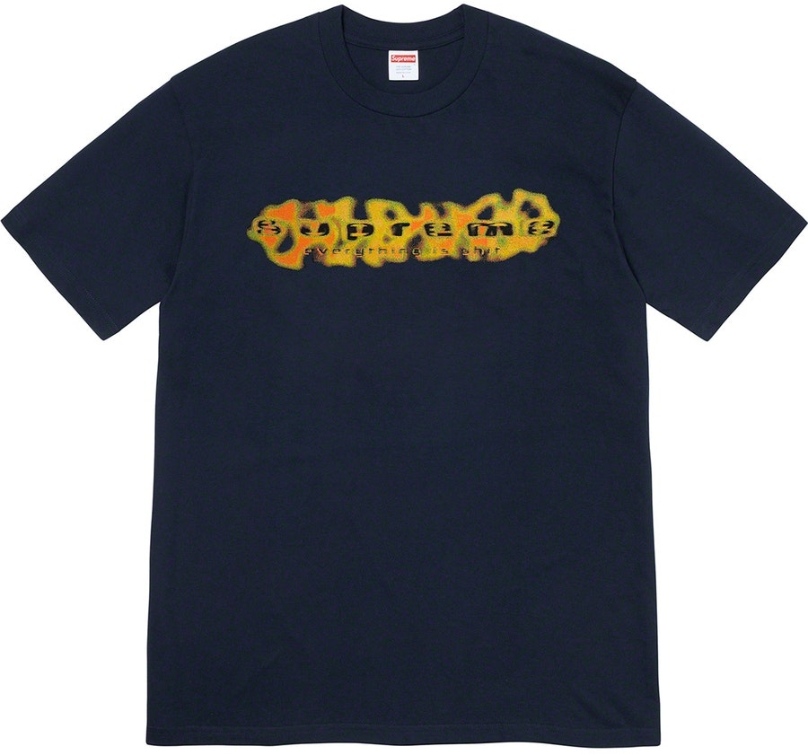 Supreme Everything Is Shirt Tee (NAVY)