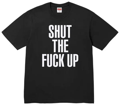 Supreme x Number (N)ine Shut Up Tee (BLACK)