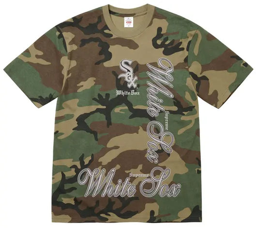 Supreme x MLB 联名 T 恤（迷彩）