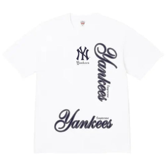 Supreme x MLB 球队 T恤 (白色)
