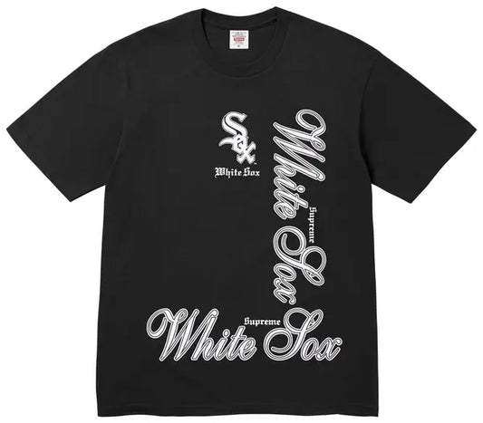 Supreme x MLB 球队 T 恤（黑色）